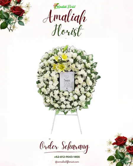 Krans Bunga Duka Sibung